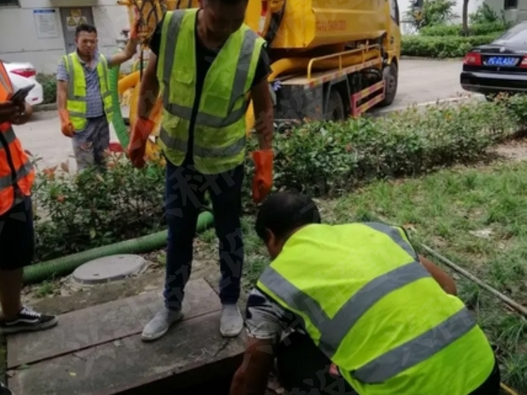市政下水管道淤泥疏通具体工序及流程
